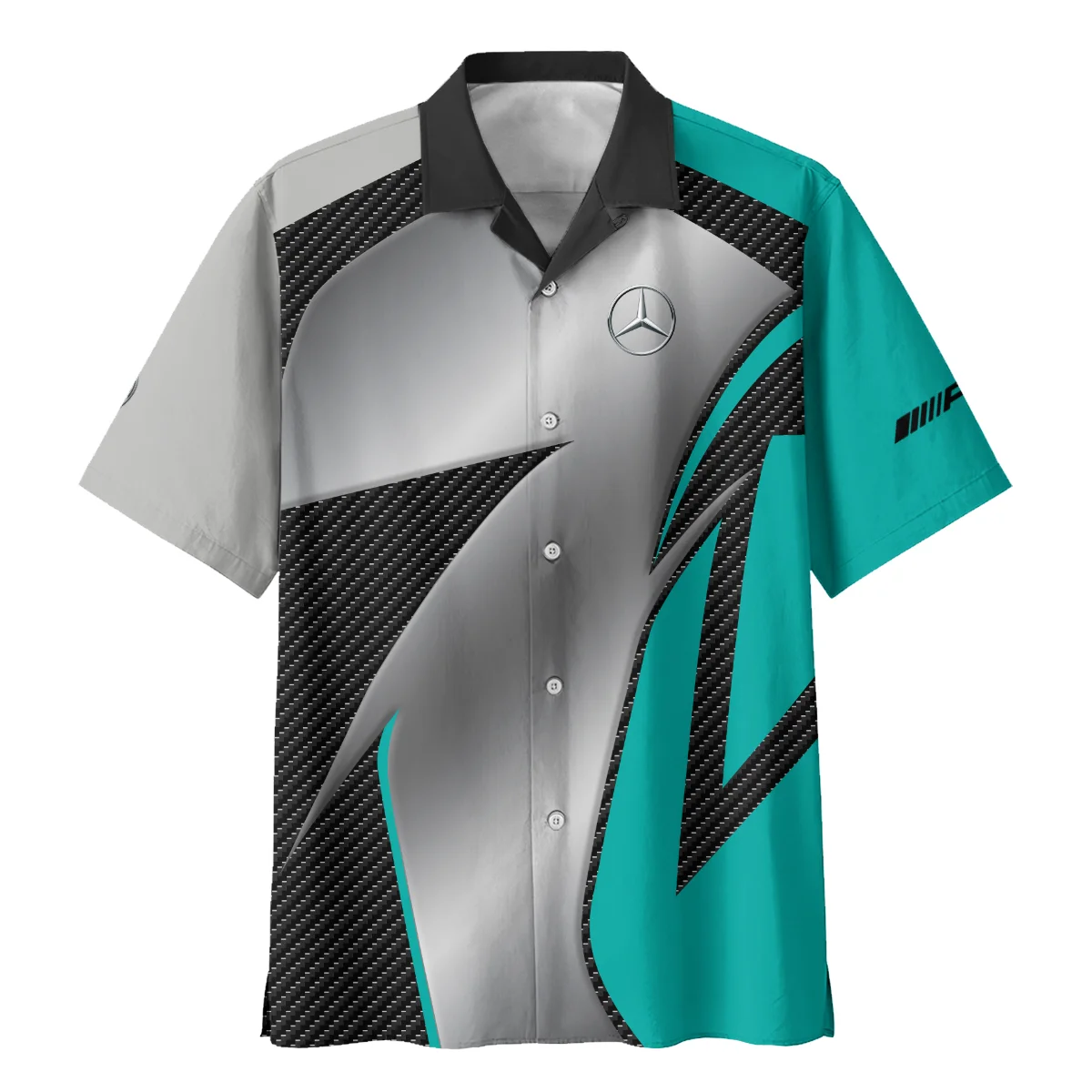 Mercedes F1 Team For Fans - Hawaiian Shirt BLVAF1031225A2MERHW - Image 2