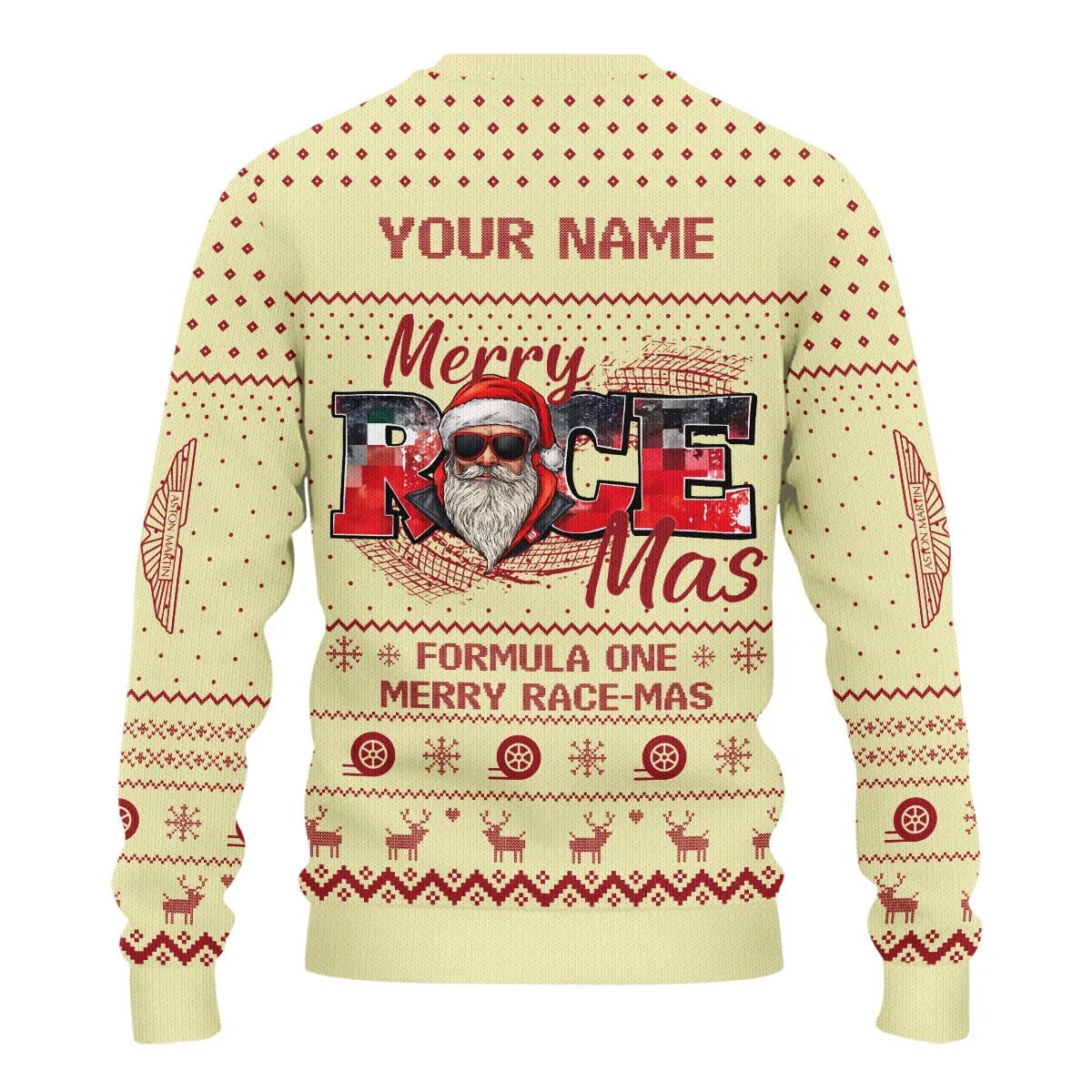 Merry RaceMas Aston Martin Formula 1 - Ugly Sweater BLVAF1220925A20AM - Image 3