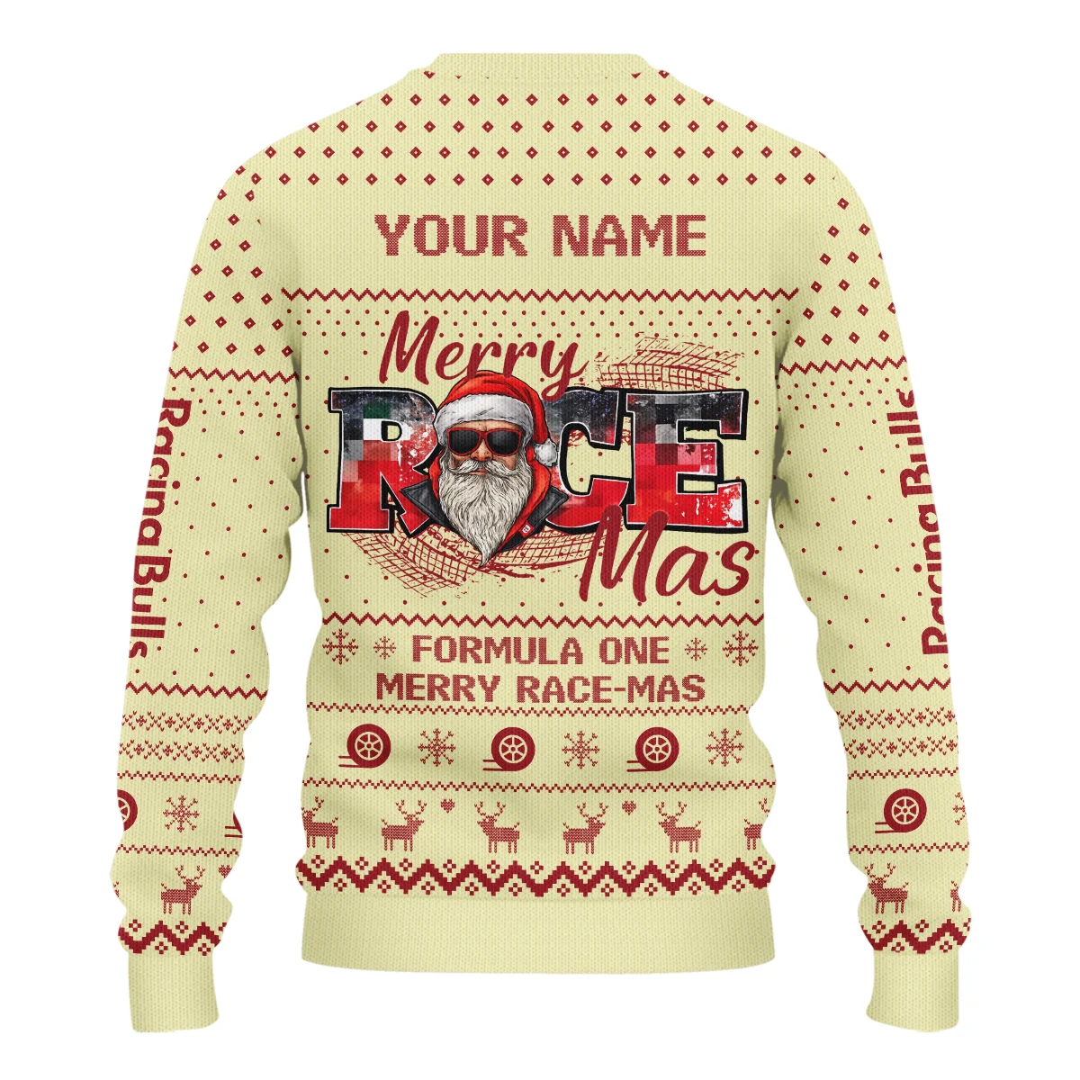 Merry RaceMas Racing Bulls Formula 1 - Ugly Sweater BLVAF1220925A20RAC - Image 3