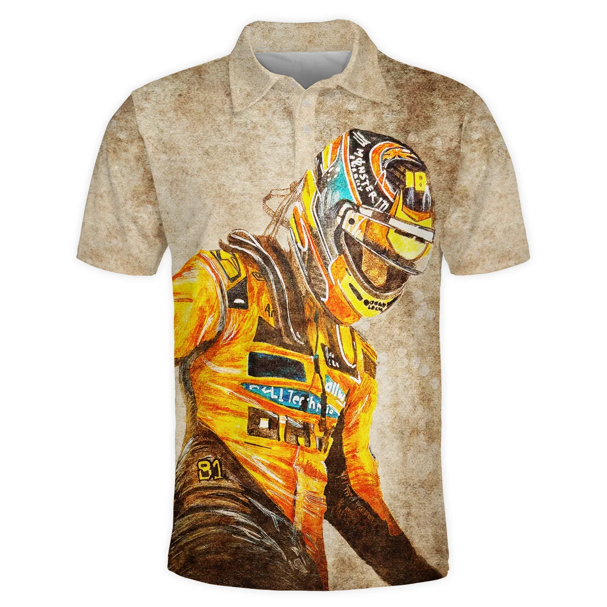 Piastri 81 Edition 2025 - Polo Shirt BLOP121025A3PL - Image 2