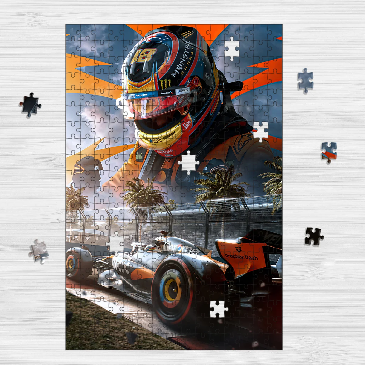 Oscar Piastri - Jigsaw Puzzle Game For F1 Fans BLF1PZ14