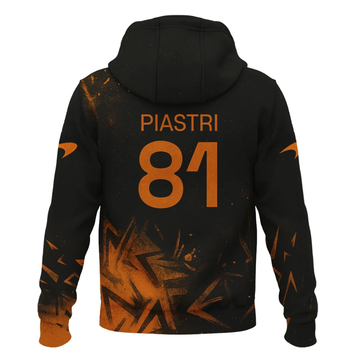 Oscar Piastri McLaren F1 Logo Hoodie BLMCL3525A3OPHD - Image 3