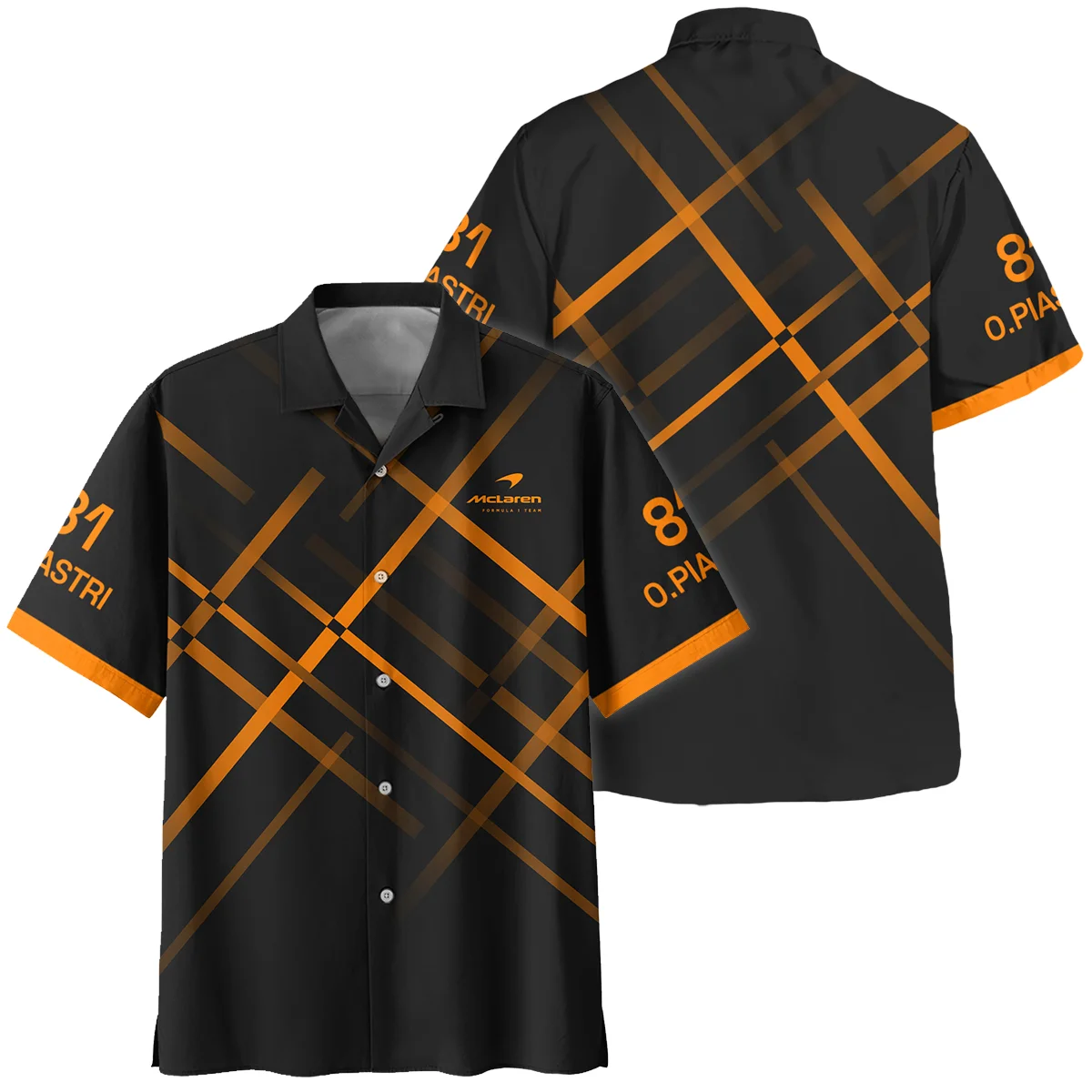 Oscar Piastri McLaren F1 Hawaiian Shirt All Over Prints BLOP3425A2HW - Motorsport Apparel
