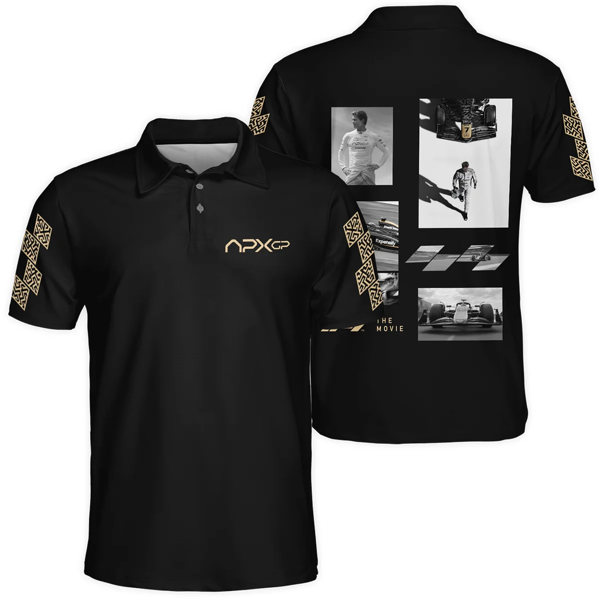 Photo Collage Polo Shirt BLF116625A6PL - Motorsport Lifestyle Wear