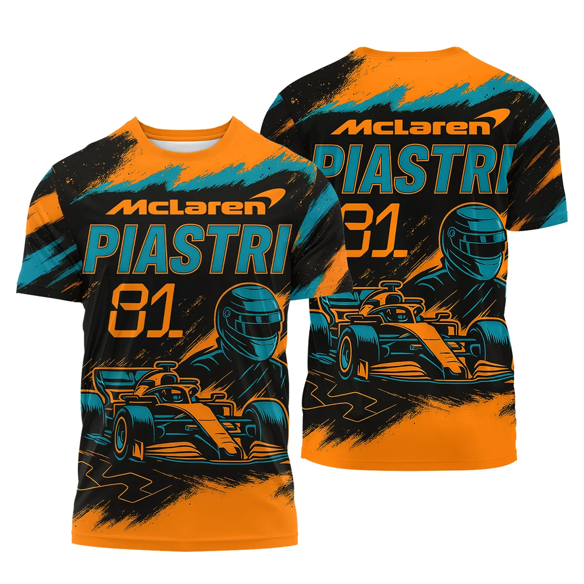 Piastri 81 McLaren F1 T-Shirt BLMCL1625A1TS - F1 Fan Gear