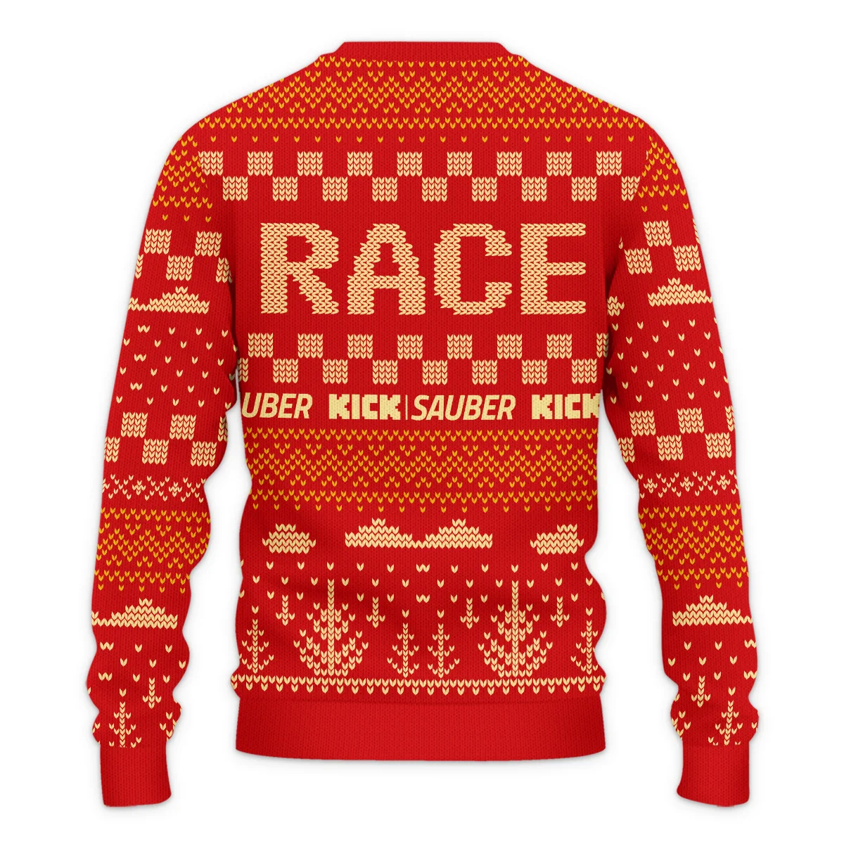 Race Xmas Pattern Kick Sauber Formula 1 - Ugly Sweater BLVAF1220925A30KS - Image 3