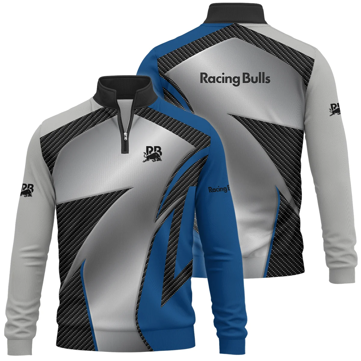 Racing Bulls F1 Team For Fans - Quarter Zip Sweatshirt BLVAF1031225A2RACQZS - Race Day Outfit