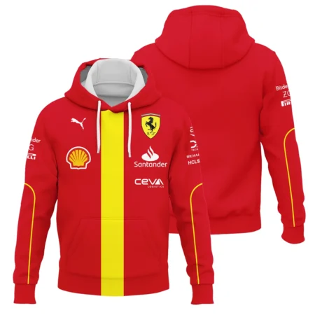 Scuderia Ferrari Racing F1 Logo Hoodie BLF1R19325A3HD - Racing Lifestyle Clothing