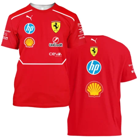 Scuderia Ferrari Racing F1 T-Shirt All Over Prints BLF1R19325A5TS - Race Day Design