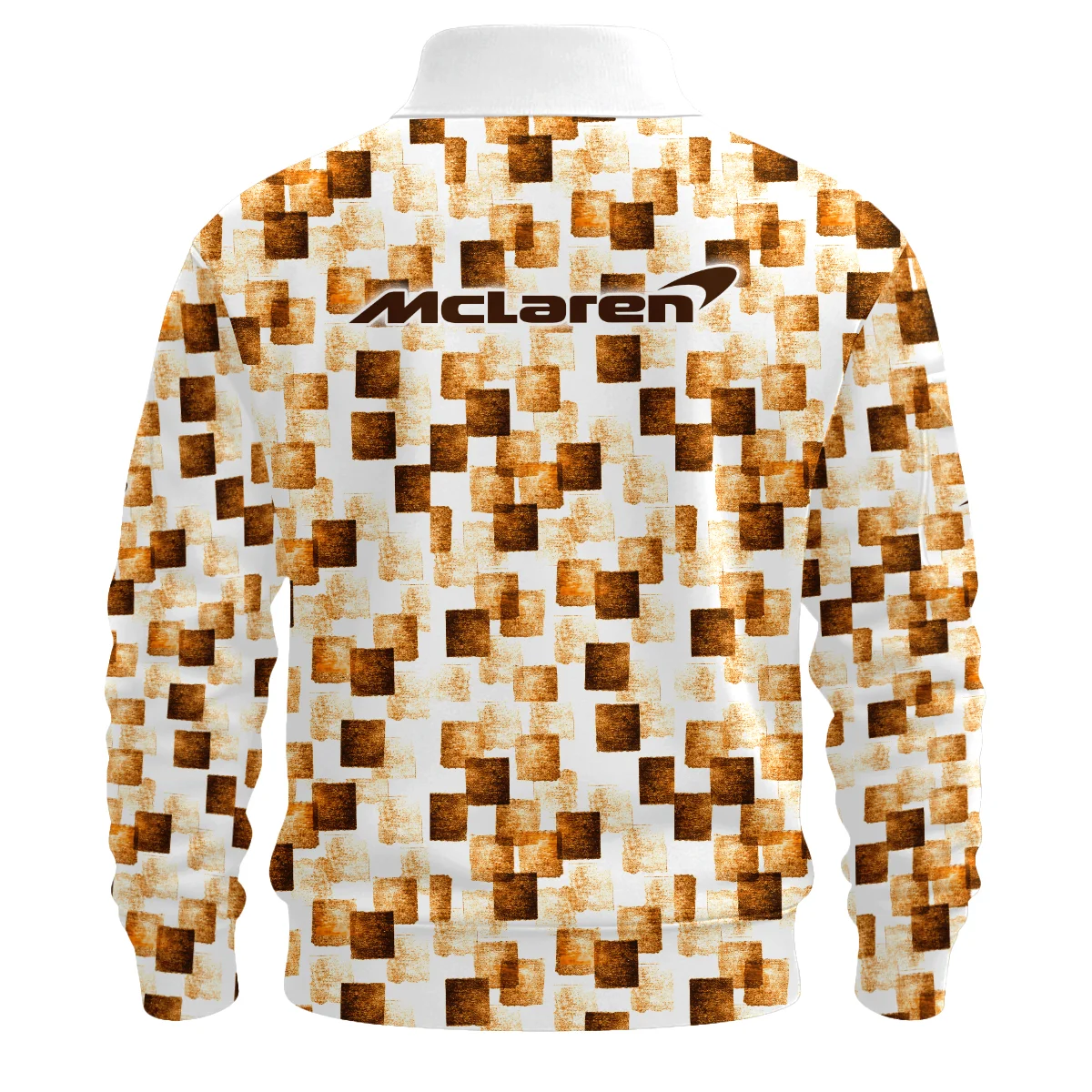 Square Pattern McLaren F1 - Sweatshirt Zipper BLMCL201025A2SHZ - Image 3