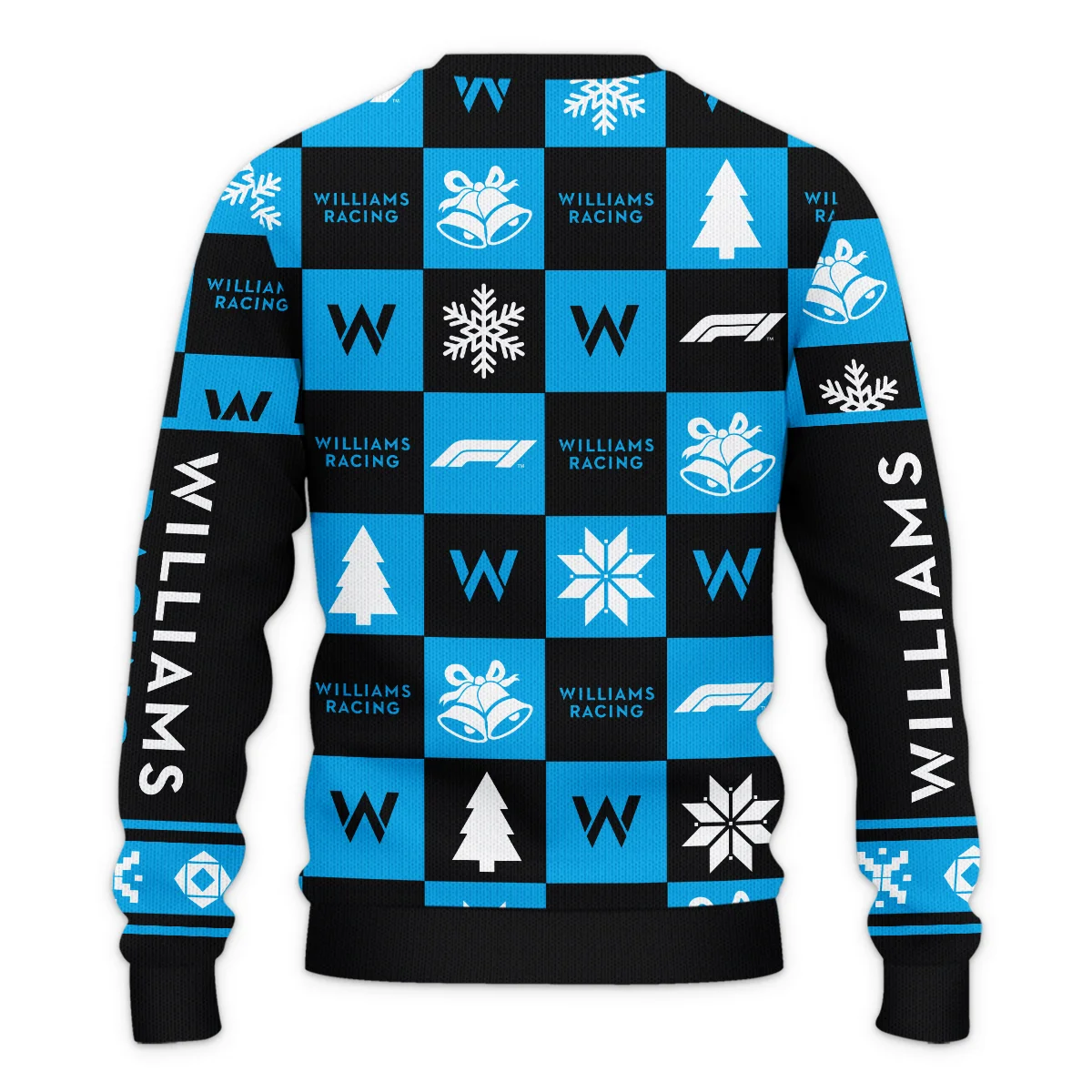 Square Pattern Williams Formula 1 - Ugly Sweater BLVAF1220925A33WIL - Image 3