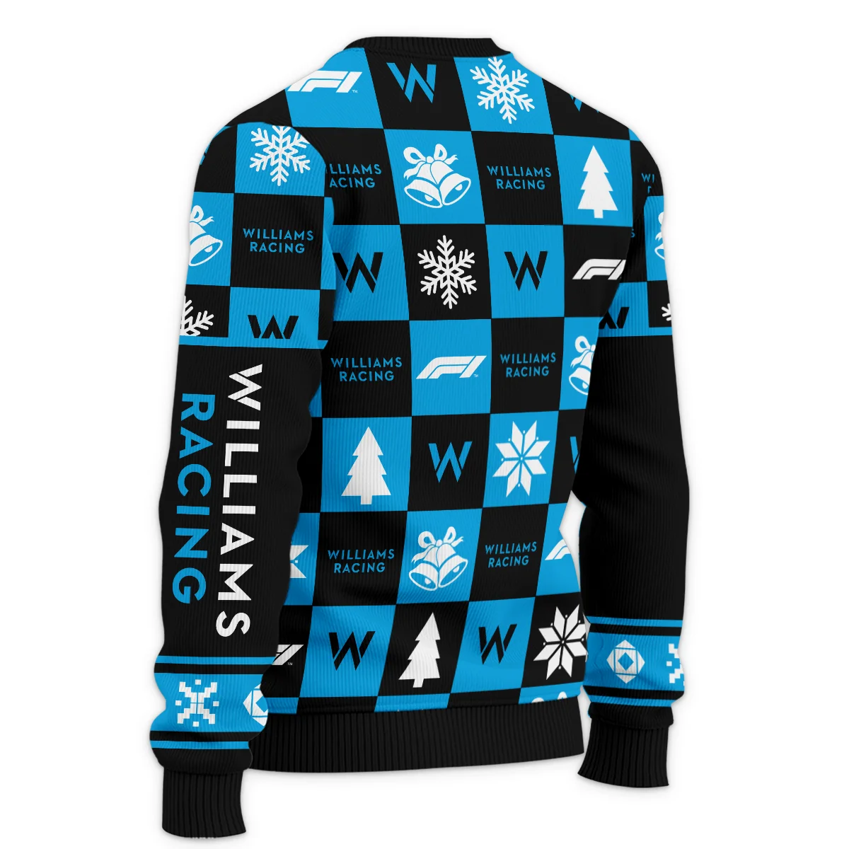 Square Pattern Williams Formula 1 - Ugly Sweater BLVAF1220925A33WIL - Image 5