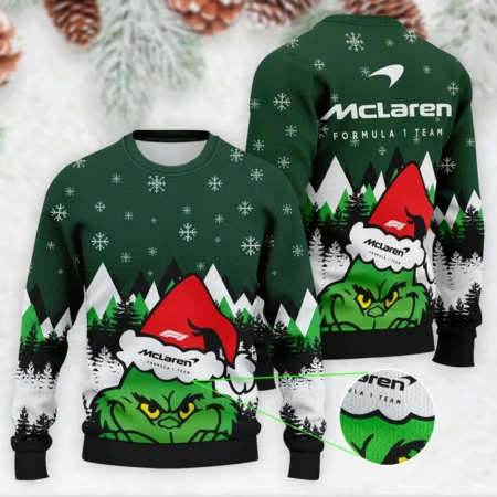 The Grinch McLaren Formula 1 - Ugly Sweater BLVAF1220925A17MCL - Racing Lifestyle Clothing