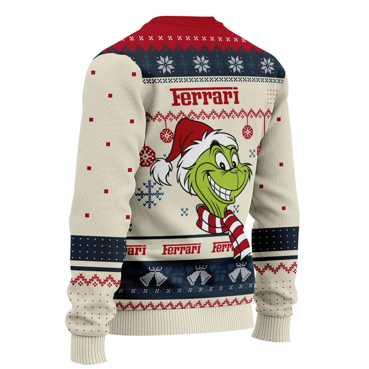 The Grinch x Ferrari Formula 1 - Ugly Sweater BLVAF1220925A13FRR - Image 5
