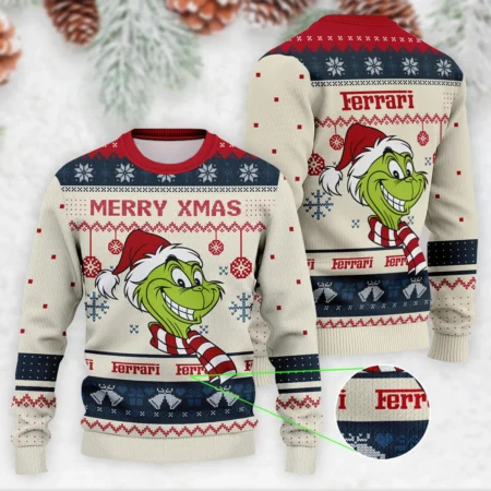 The Grinch x Ferrari Formula 1 - Ugly Sweater BLVAF1220925A13FRR - Pit Lane Clothing