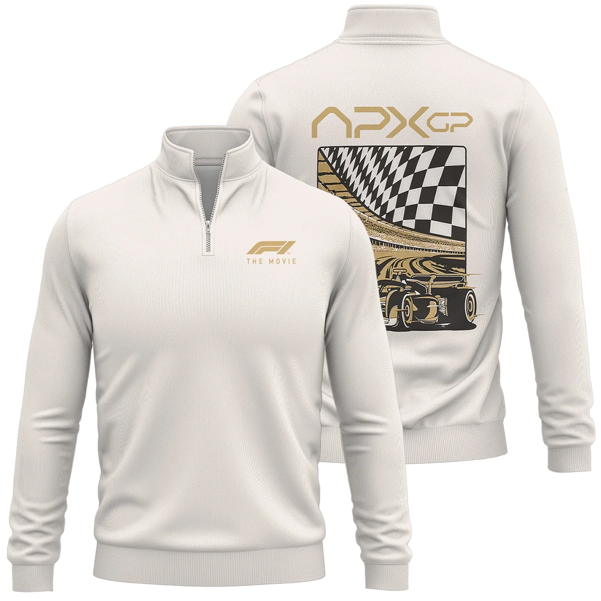 F1 Movie Race Ready Team Quarter-Zip Sweatshirt BLF116625A4QZS