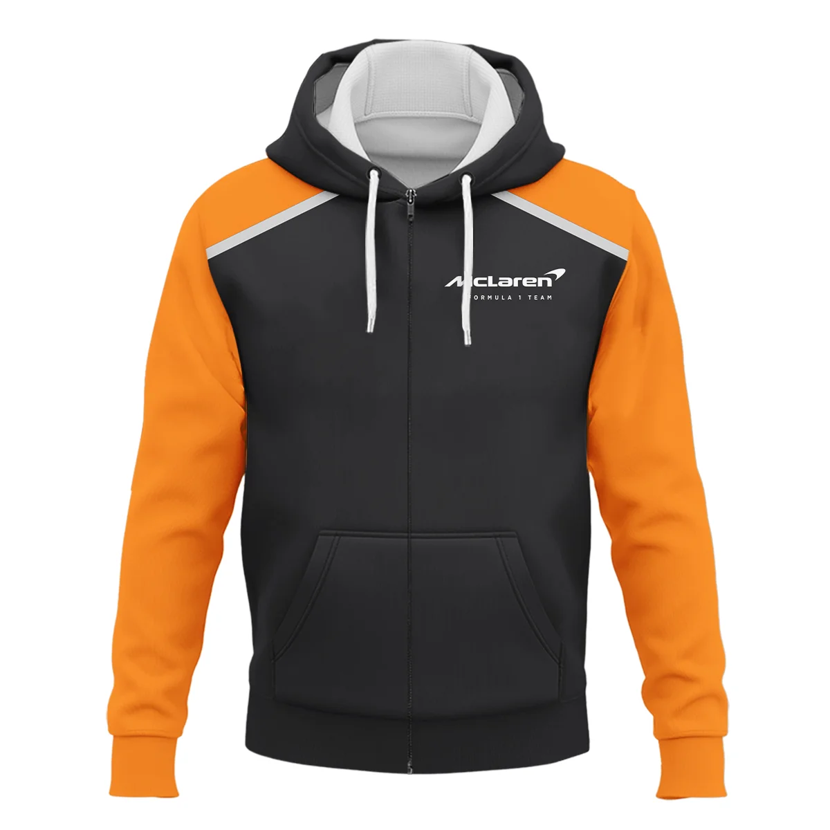 Tyre Water McLaren Formula One Zipper Hoodie BLF115525A1ZHD - Image 2