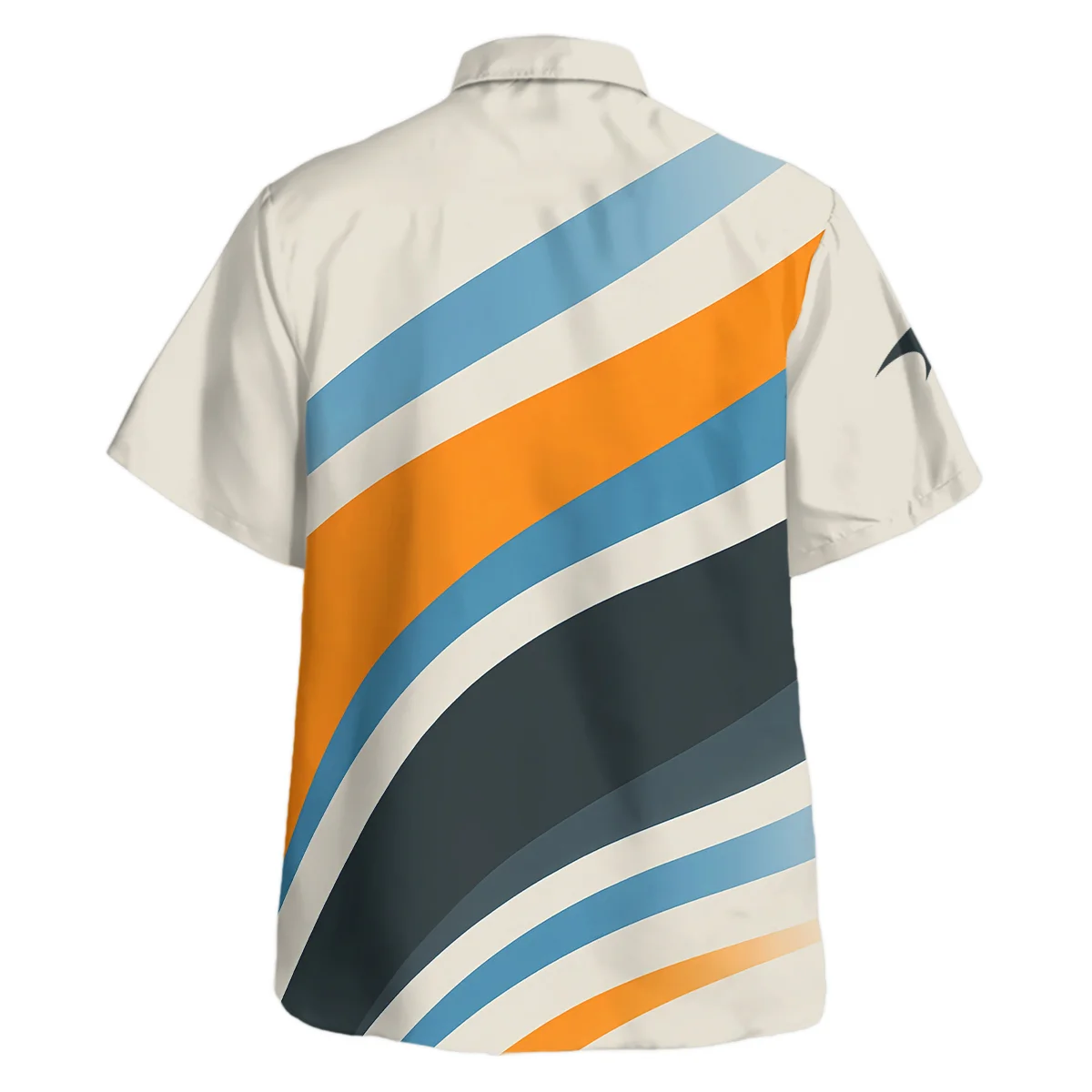 Waves Pattern McLaren F1 Hawaiian Shirt BLMCL1625A2HW - Image 3