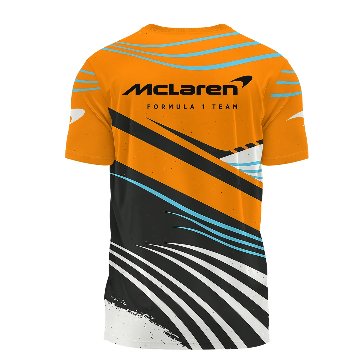 Waves Pattern McLaren F1 T-Shirt BLF131525A1TS - Pit Lane Clothing - Image 3