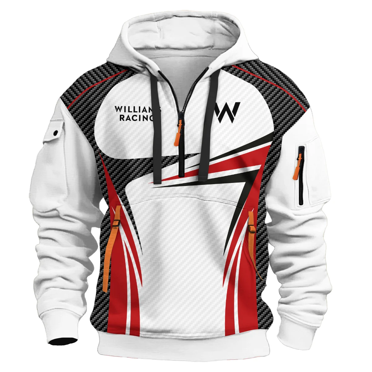 Williams F1 Team For Fans - Hoodie Half Zip BLVAF1031225A1WILHDF - Image 2