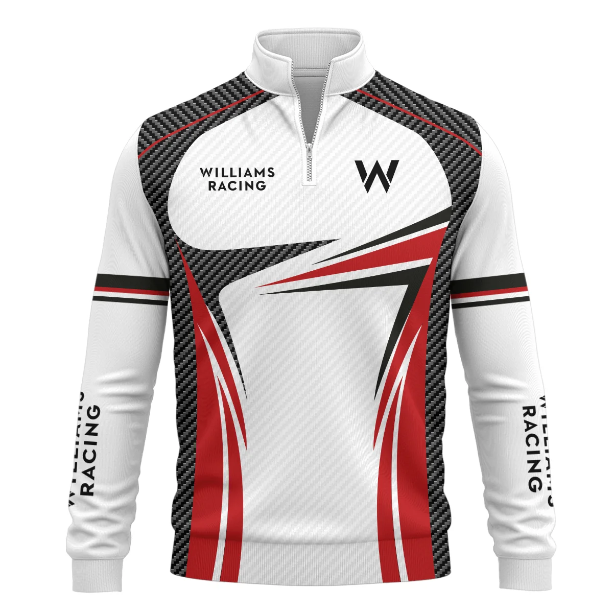 Williams F1 Team For Fans - Quarter Zip Sweatshirt BLVAF1031225A1WILQZS - Image 2