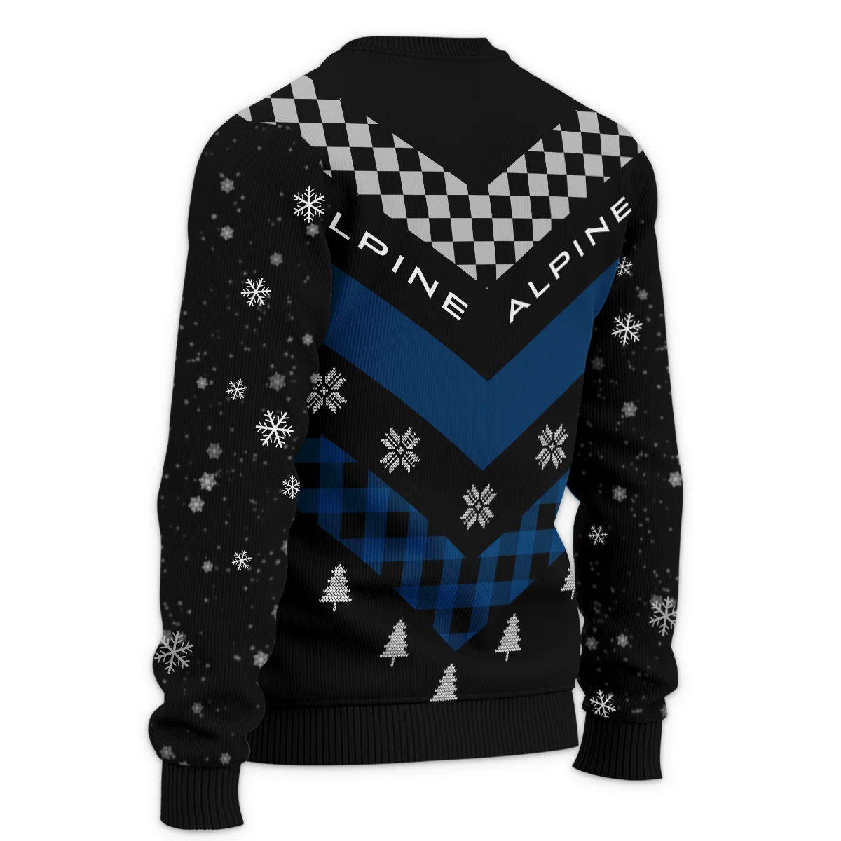 Winter Xmas Pattern Alpine Formula 1 - Ugly Sweater BLVAF1220925A32ALP - Image 5