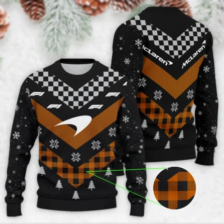 Winter Xmas Pattern McLaren Formula 1 - Ugly Sweater BLVAF1220925A32MCL - Race Day Design