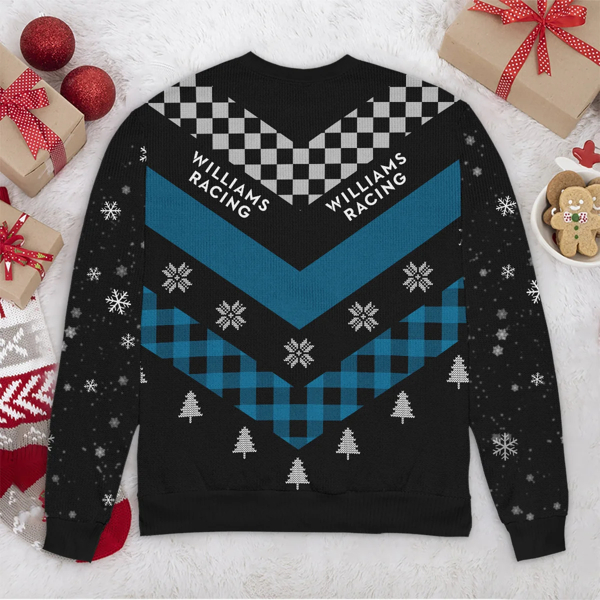 Winter Xmas Pattern Williams Formula 1 - Ugly Sweater BLVAF1220925A32WIL - Image 6