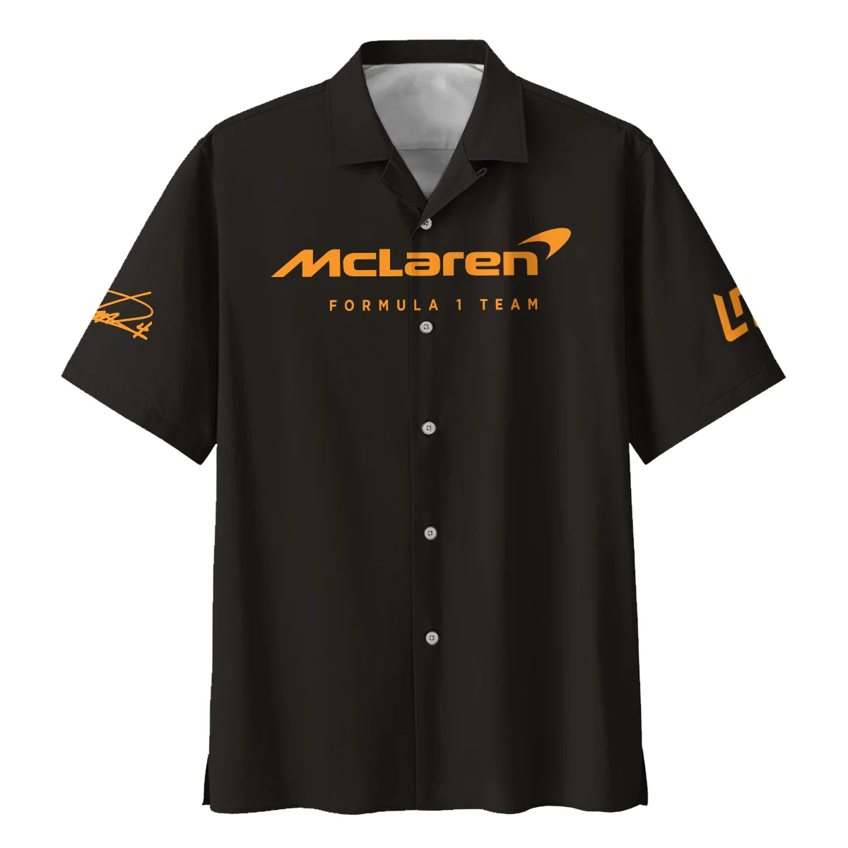 World Championship 2025 Lando Norris McLaren F1 Team Hawaiian Shirt BLNRWDCA7HW - Image 2