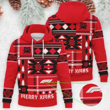 X-Mas Edition Racing Bulls Formula 1 - Knitted Hoodie BLVAF12209250A10RAC - Race Day Design