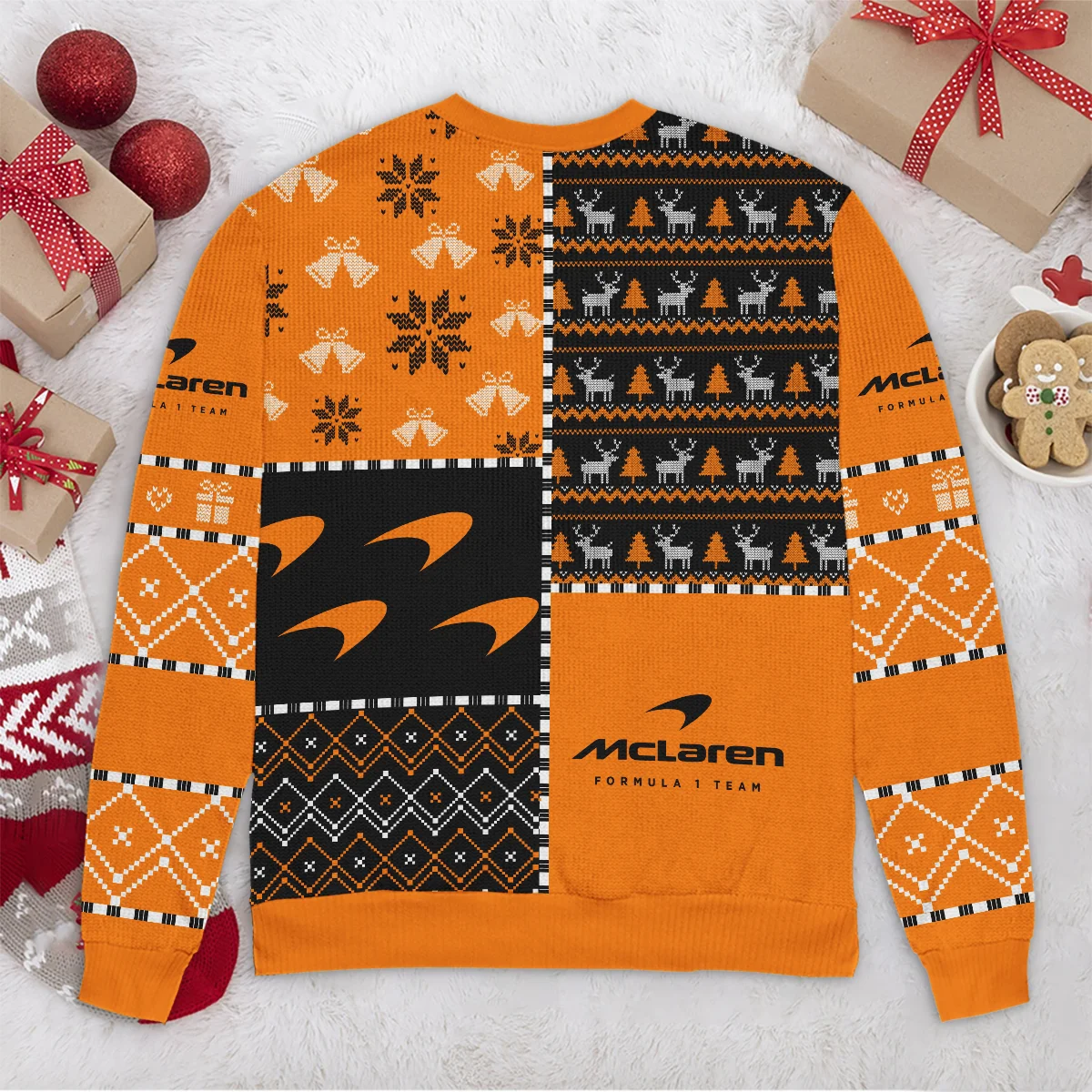 X-Mas Pattern McLaren Formula 1 - Ugly Sweater BLVAF1220925A2MCL - Image 6