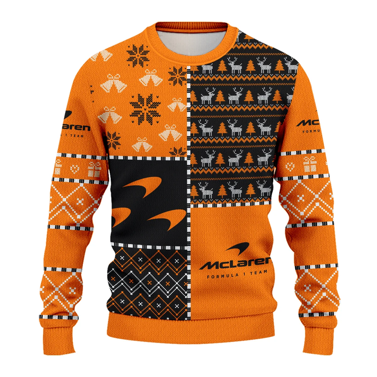 X-Mas Pattern McLaren Formula 1 - Ugly Sweater BLVAF1220925A2MCL - Image 2
