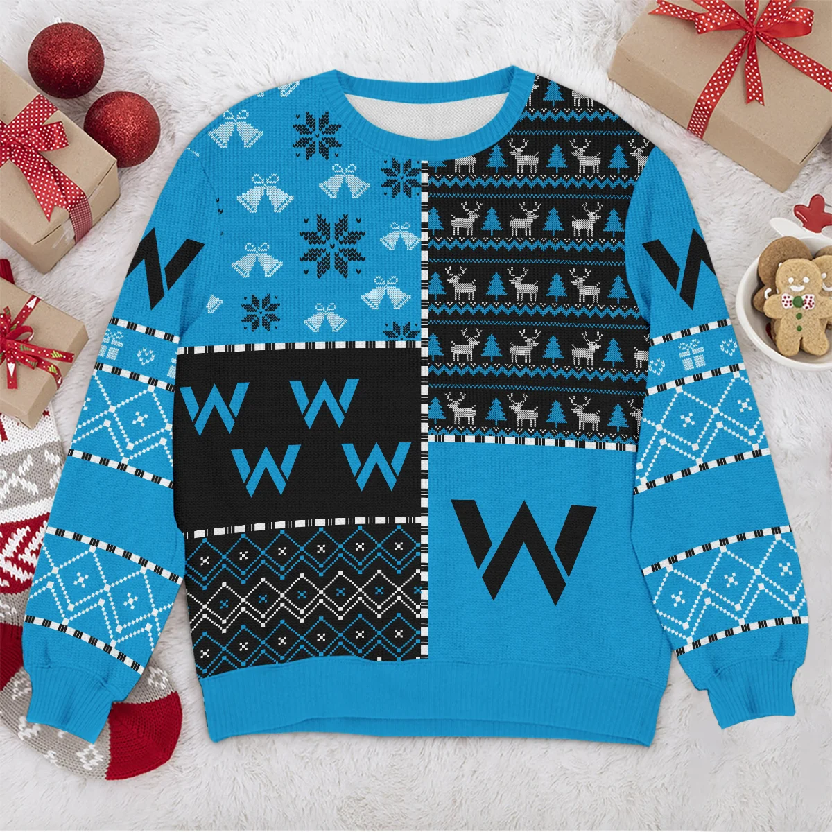 X-Mas Pattern Williams Formula 1 - Ugly Sweater BLVAF1220925A2WIL - Image 4