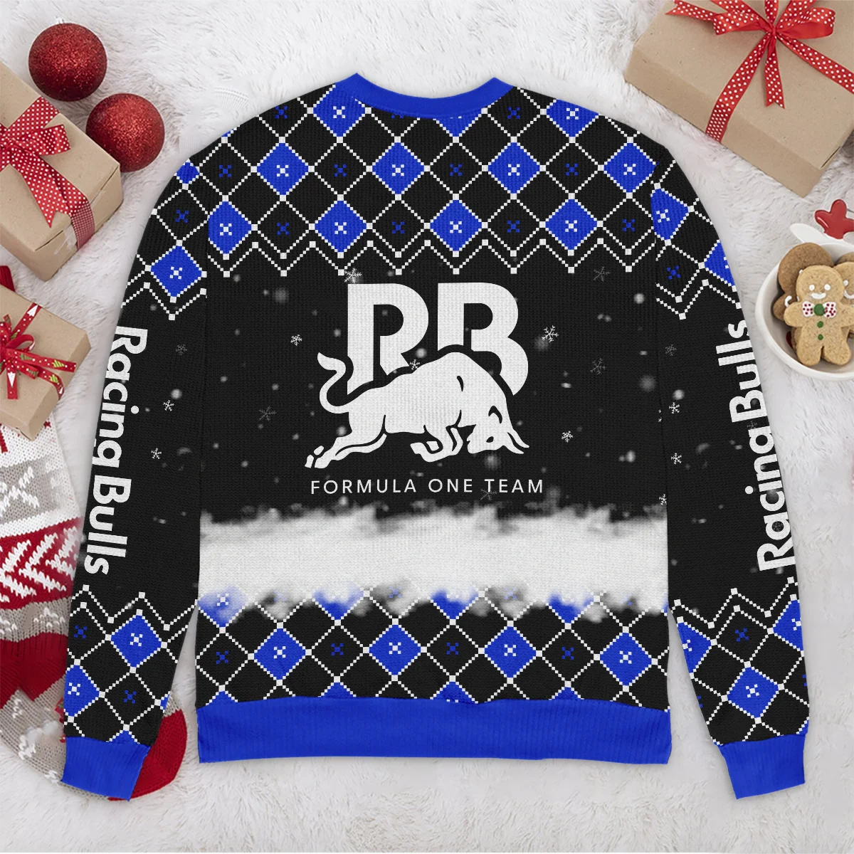 X-Mas Racing Bulls Formula 1 - Ugly Sweater BLVAF1220925A3RAC - Image 6