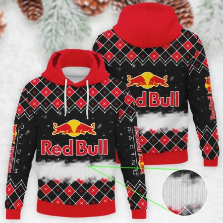 X-Mas Red Bull Racing Formula 1 - Knitted Hoodie BLVAF12209250A3RBR - Motorsport Apparel