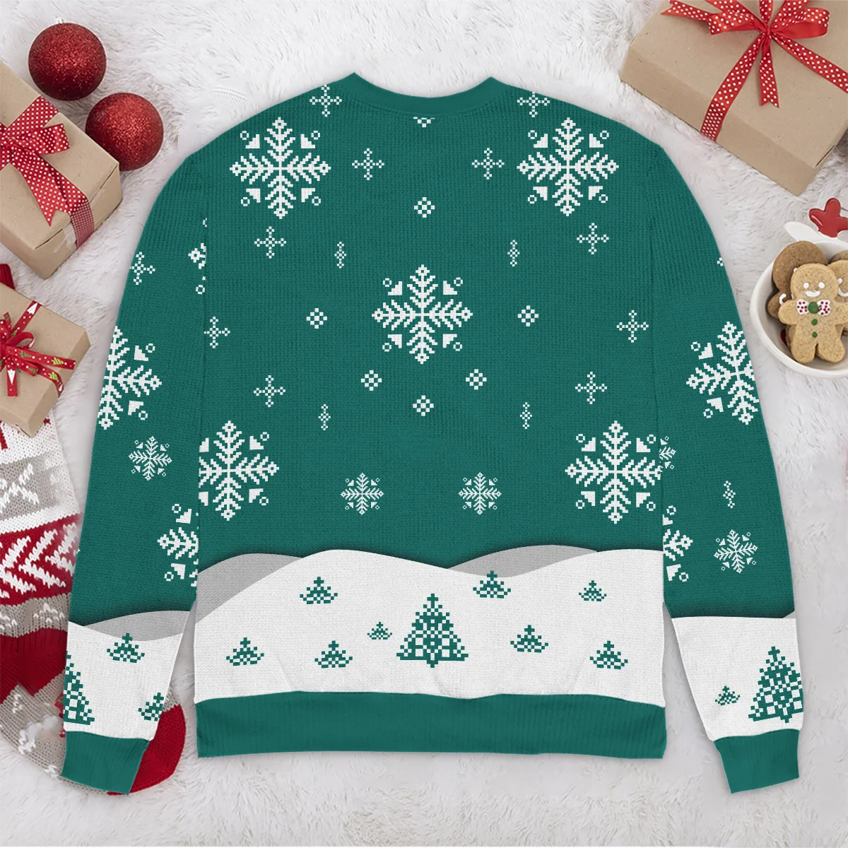 Xmas Pattern Aston Martin Formula 1 - Ugly Sweater BLVAF1220925A26AM - Image 6