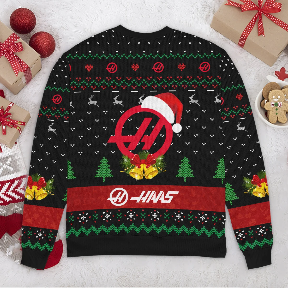 Xmas Pattern Haas Formula 1 - Ugly Sweater BLVAF1220925A29HAAS - Image 6