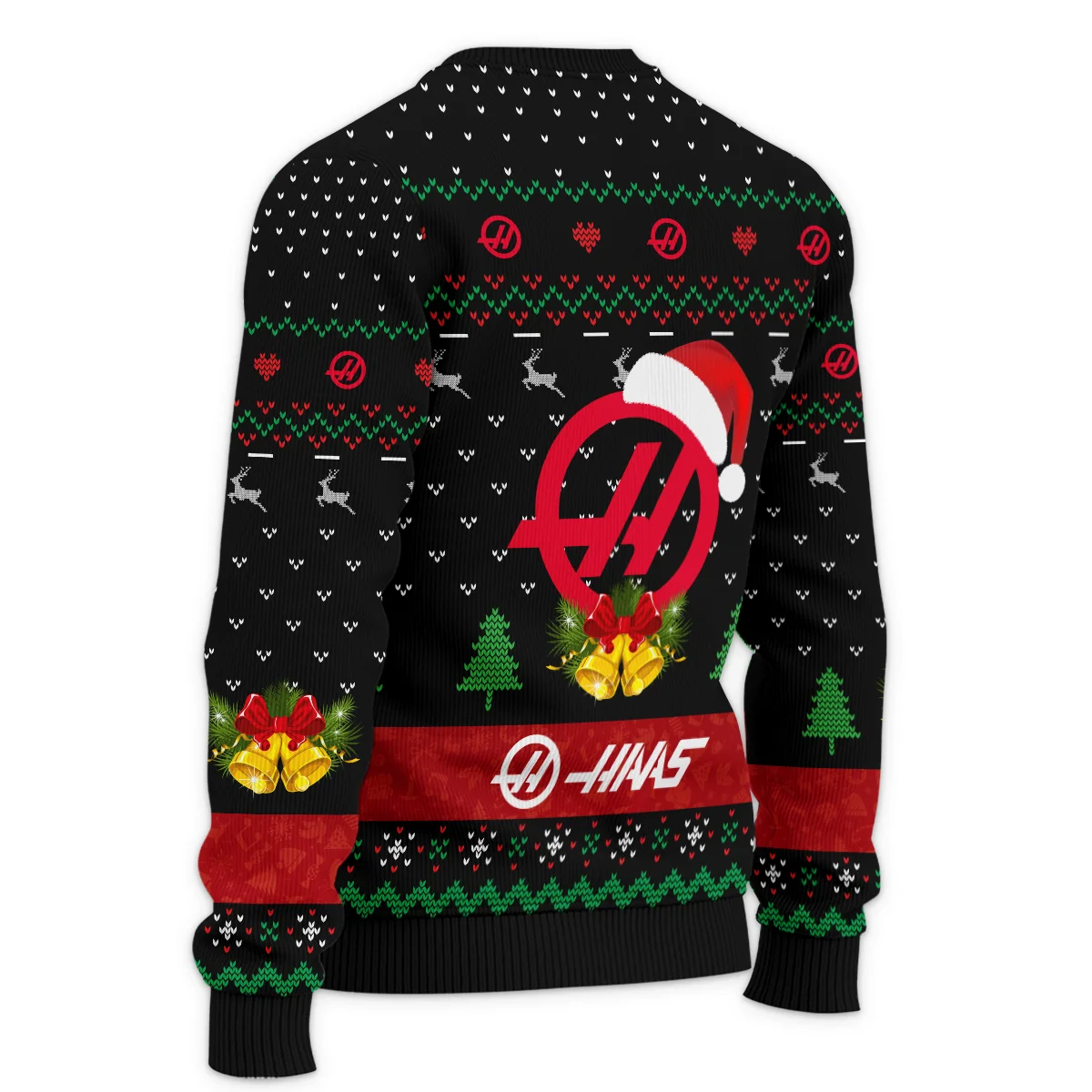 Xmas Pattern Haas Formula 1 - Ugly Sweater BLVAF1220925A29HAAS - Image 5
