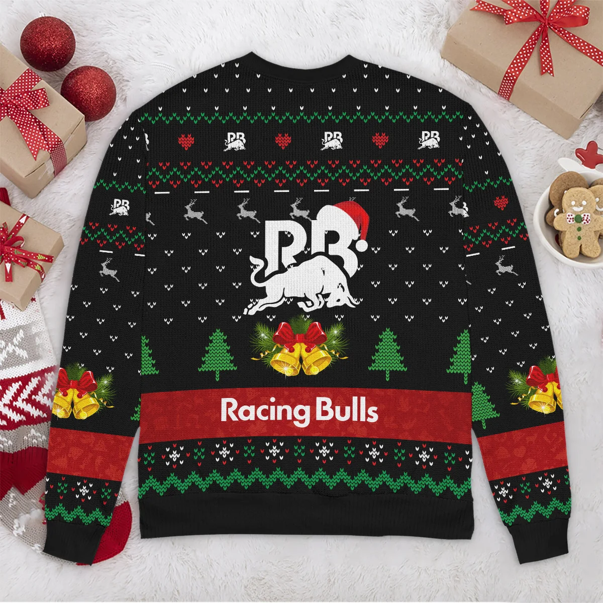 Xmas Pattern Racing Bulls Formula 1 - Ugly Sweater BLVAF1220925A29RAC - Image 6