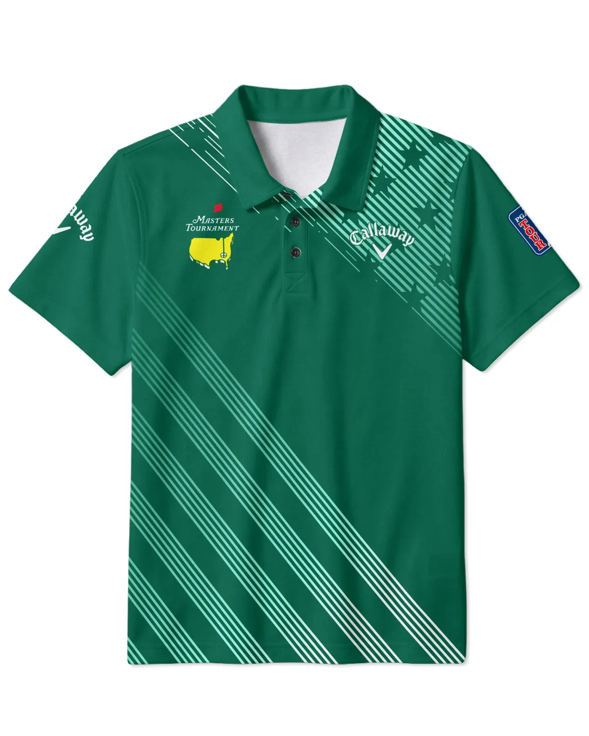 Callaway Masters Tournament Polo Shirt All Over Prints - Gift for Golf Fans QTMT010426A2CLW-PL - Image 2