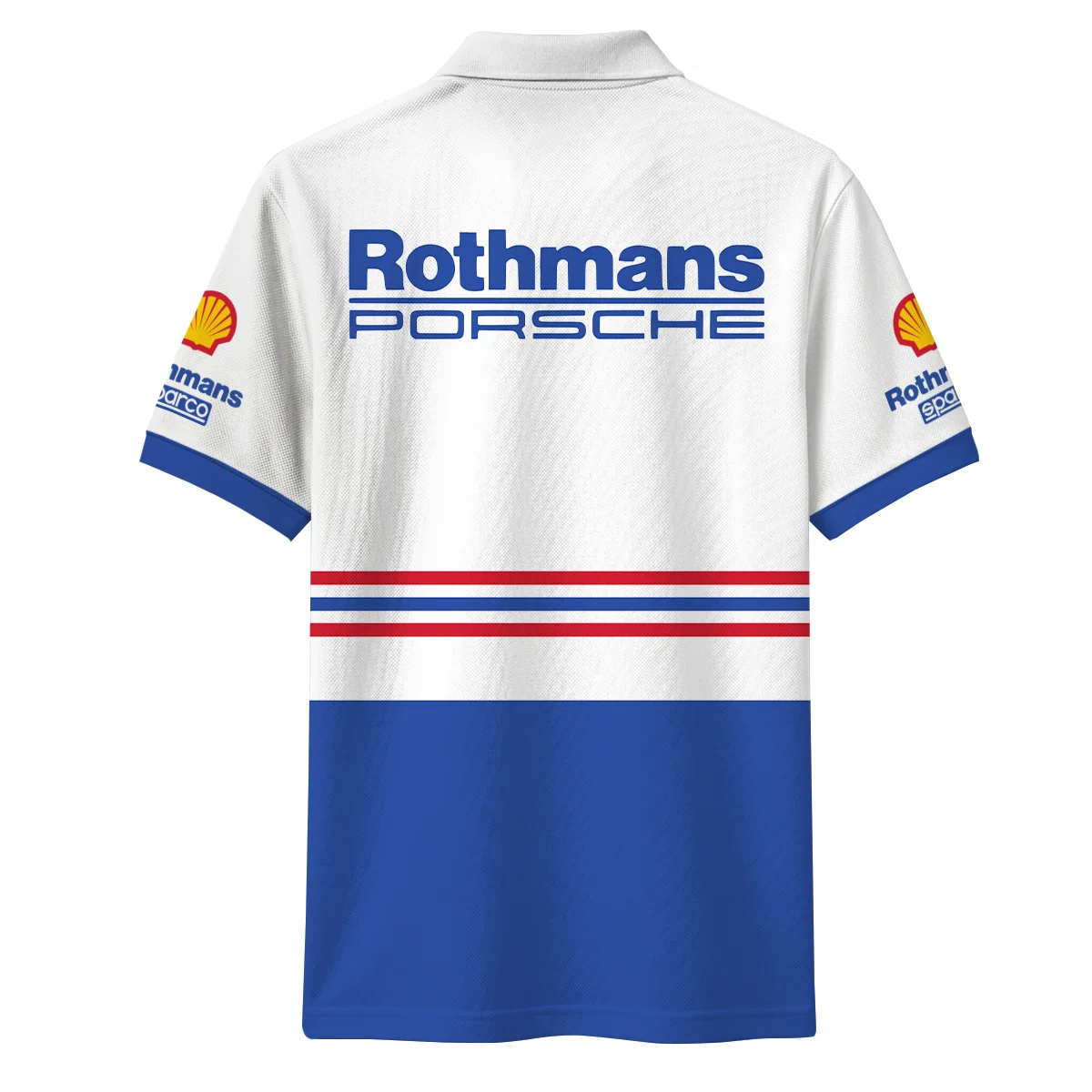 1984 Alan Jones Rothmans Porsche Sandown 1000 Polo Shirt BLAJ5426A1PL - Image 3