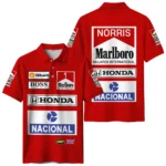 From 1988 to 2026 Lando Norris McLaren F1 Golden Era Polo Shirt BLNR3426A1PL - Racing Lifestyle Clothing