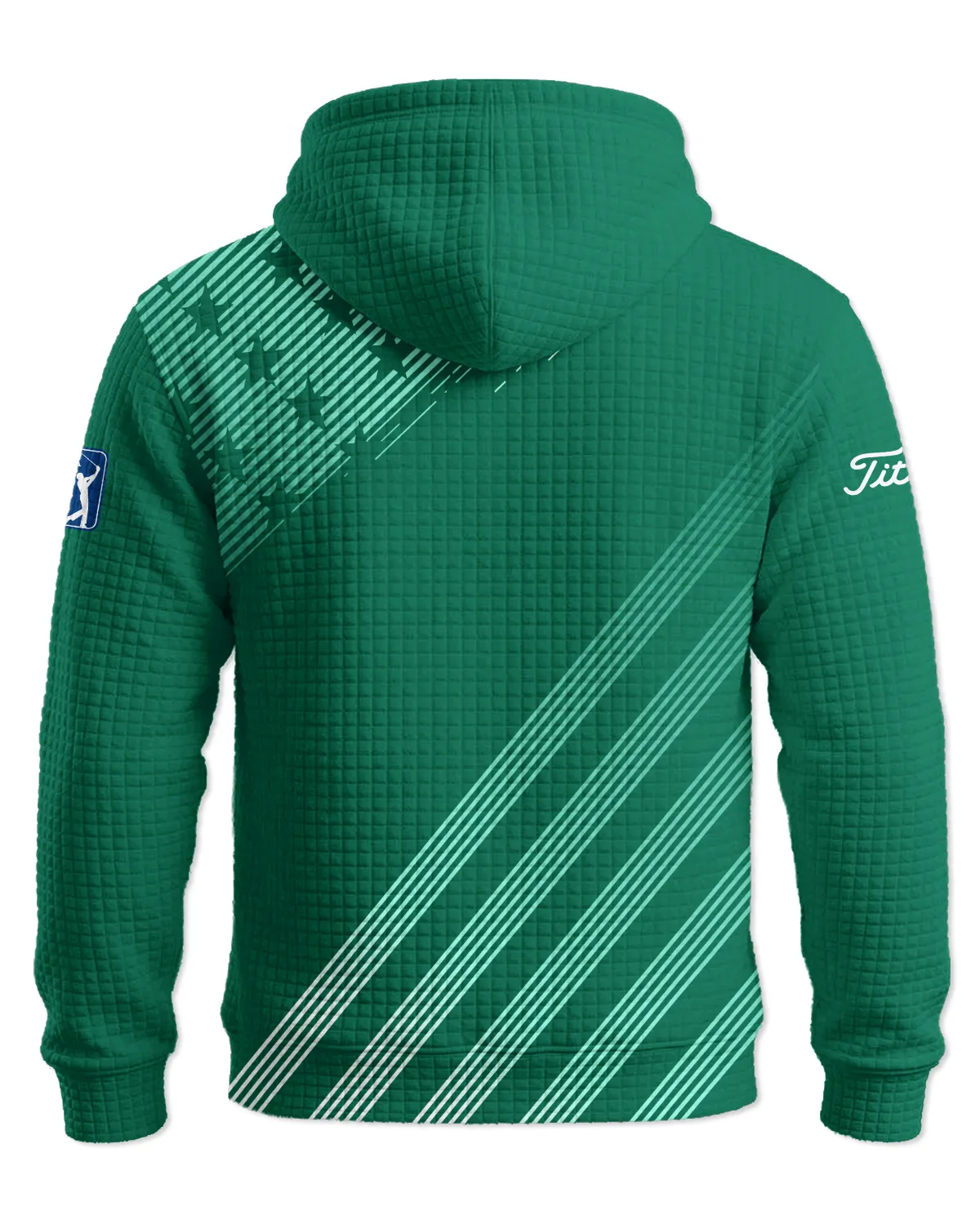 Masters Tournament Titleist Hoodie Quilted Waffle All Over Prints - Gift for Golf Fans QTMT010426A2TL-HQW - Image 3