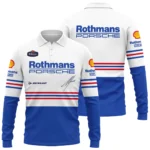 1984 Alan Jones Rothmans Porsche Sandown 1000 Long Polo Shirt BLAJ5426A1LPL