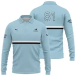 OP81 Oscar Piastri Puma McLaren - Long Polo Shirt BLOP28326A1LPL - F1 Fan Gear