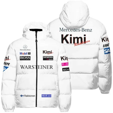 2005 Kimi Raikkonen Racing Suit McLaren F1 Down & Puffer Jackets Unisex Motorsport Apparel BLVAKR191125A3HCJ