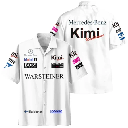 2005 Kimi Raikkonen Racing Suit McLaren F1 Hawaiian Shirt Unisex Motorsport Apparel BLVAKR191125A3HW