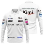 2005 Kimi Raikkonen Racing Suit McLaren F1 Long Polo Shirt Unisex Motorsport Apparel BLVAKR191125A3LPL