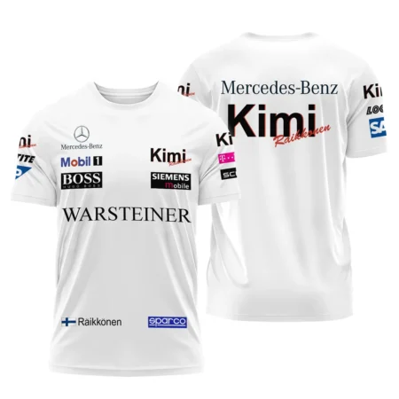 2005 Kimi Raikkonen Racing Suit McLaren F1 T-Shirt Unisex Motorsport Apparel BLVAKR191125A3TS