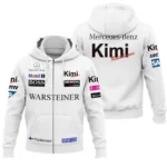 2005 Kimi Raikkonen Racing Suit McLaren F1 Zipper Hoodie Unisex Motorsport Apparel BLVAKR191125A3ZHD